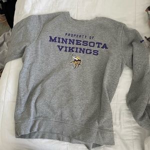 Womens Minnesota Vikings Crewneck